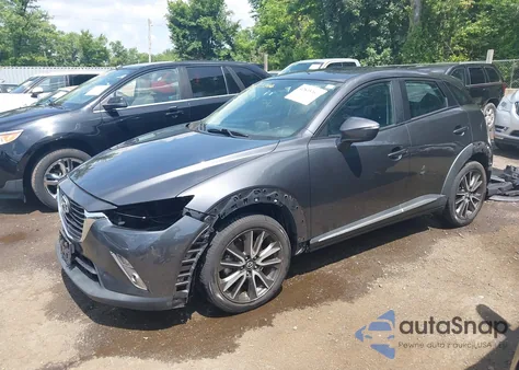 2016 Mazda Cx-3 Grand Touring z USA, uszkodzony, nr VIN JM1DKBD70G0126853